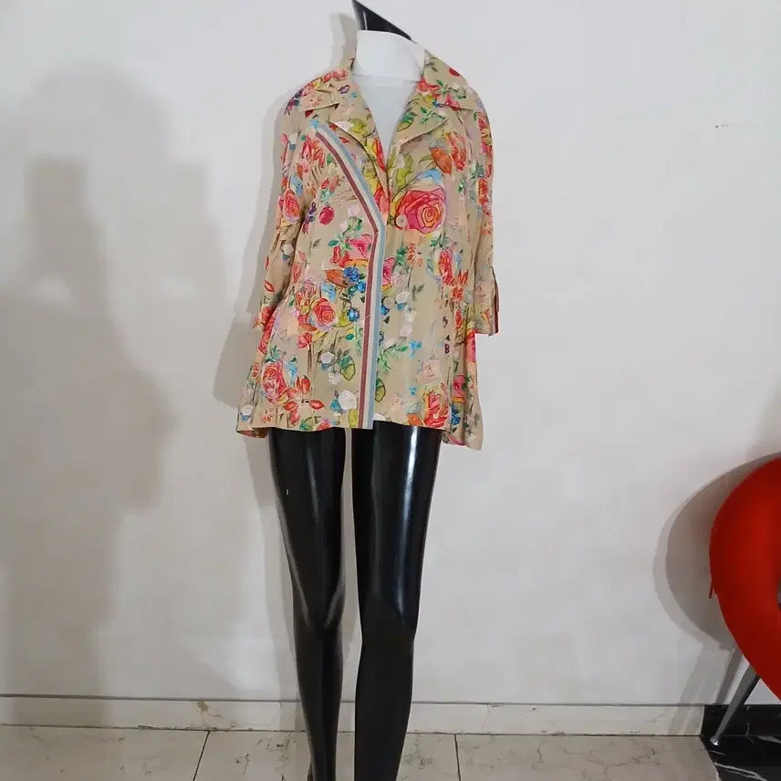[SOLD OUT] 손정완 마소재 프린트 자켓