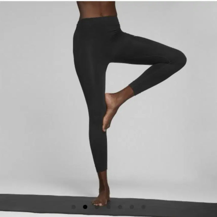 [BUNJANG] Puma Black Leggings XS / 푸마 블랙 레깅스 XS