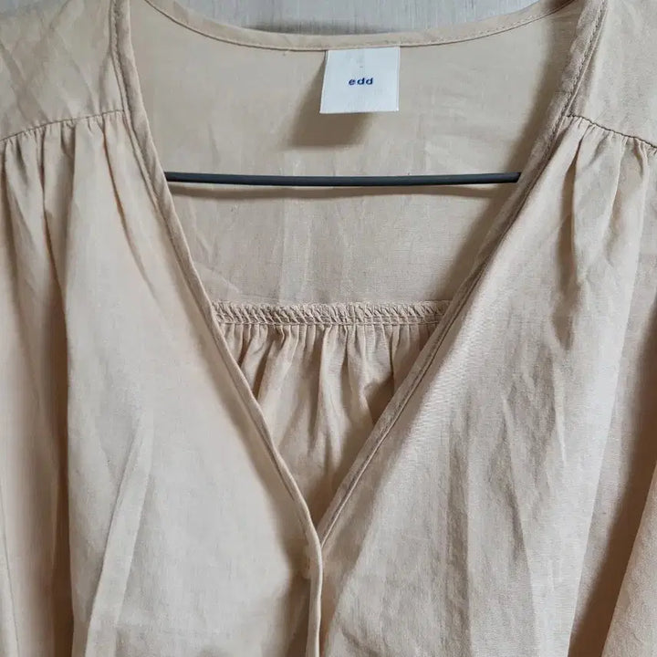 [BUNJANG] edd Shirring Blouse / edd 허리 셔링 블라우스