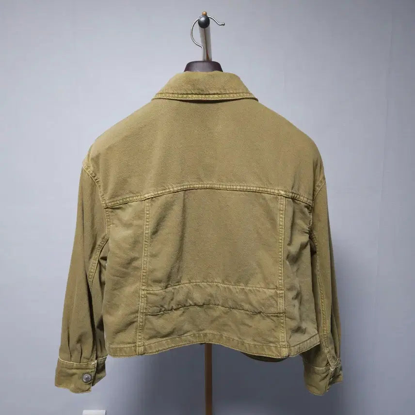 [SOLD OUT] S ) 자라 데님 크롭 트러커 자켓