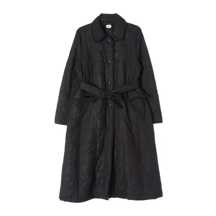 [BUNJANG] DeWL 22FW Quilted Belted Long Padded Coat Jacket / 듀엘 22FW 퀼팅 벨트 롱 패딩 코트 재킷