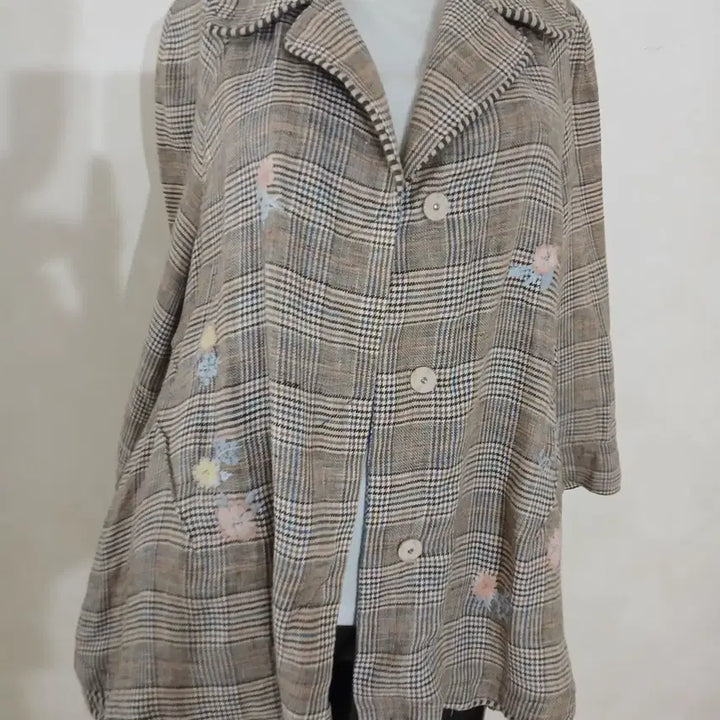 [SOLD OUT] 손정완 자수 매치 마소재 자켓