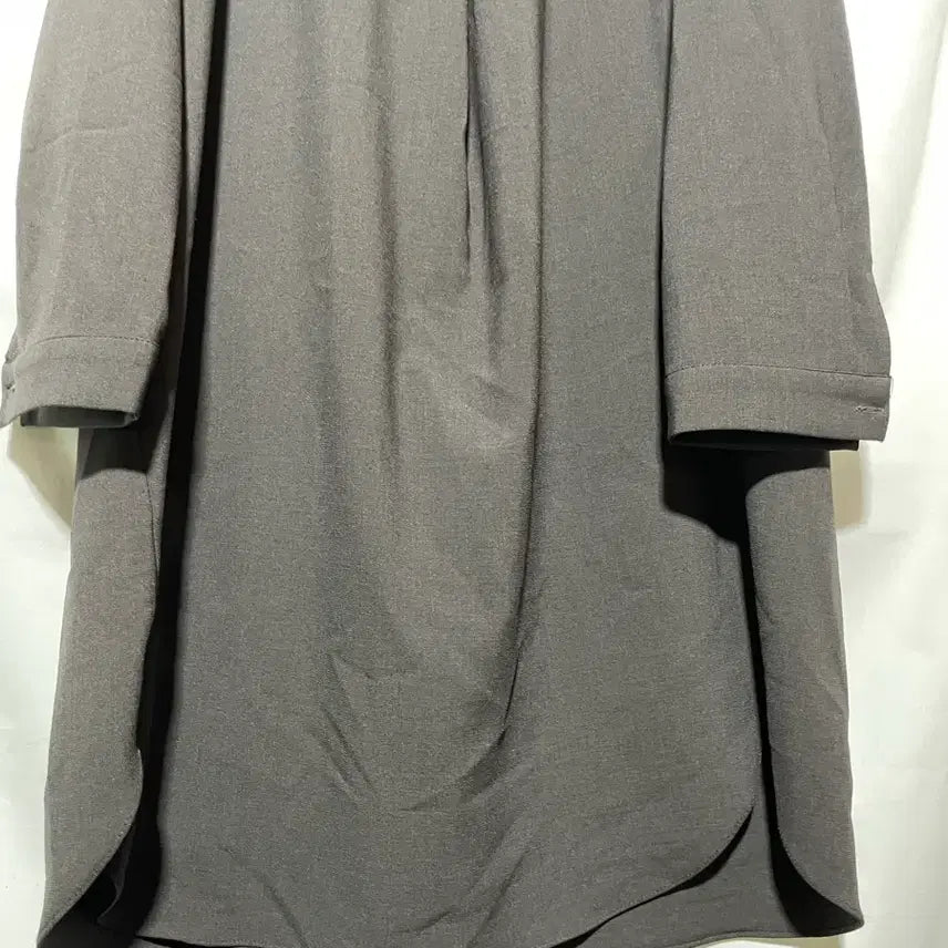 [BUNJANG] Shirred Long Blouse Dress / 초특가새)셔링 롱 블라우스.원피스