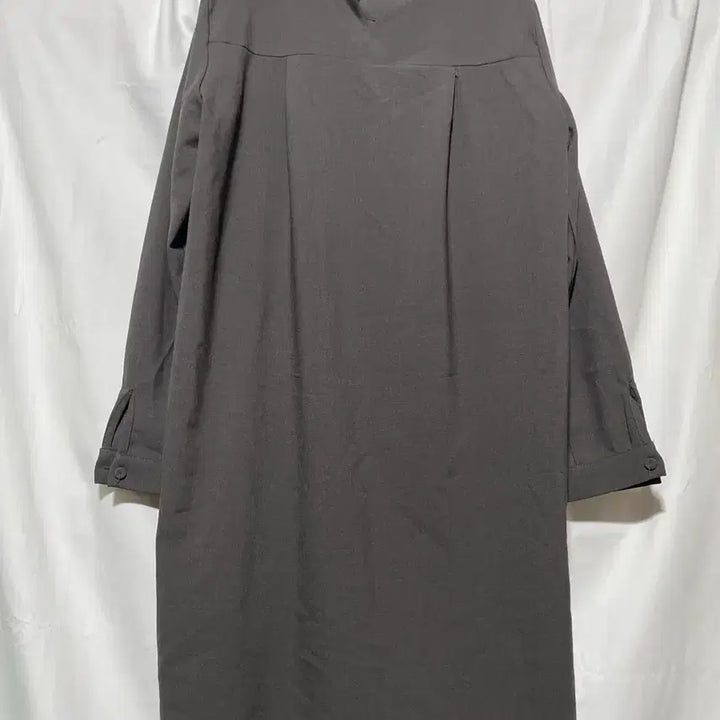 [BUNJANG] Shirred Long Blouse Dress / 초특가새)셔링 롱 블라우스.원피스