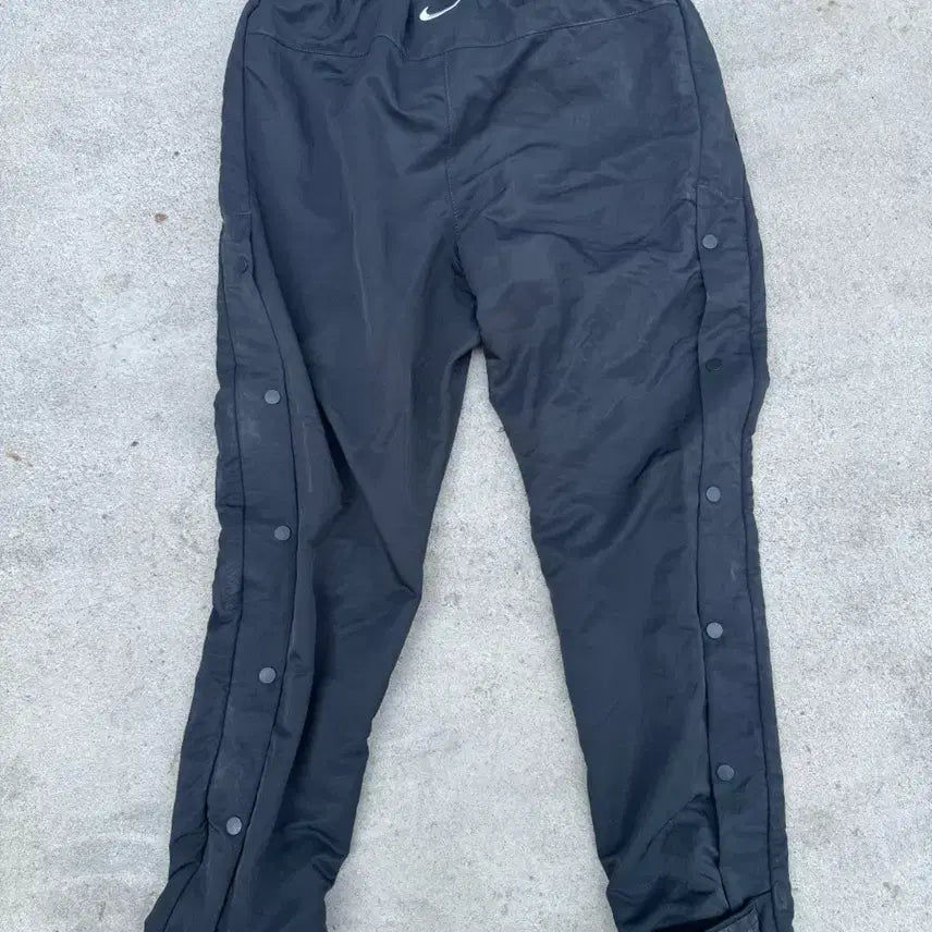 [SOLD OUT] L 피어오브갓 나이키 웜 업 팬츠 블랙 오프 느와르