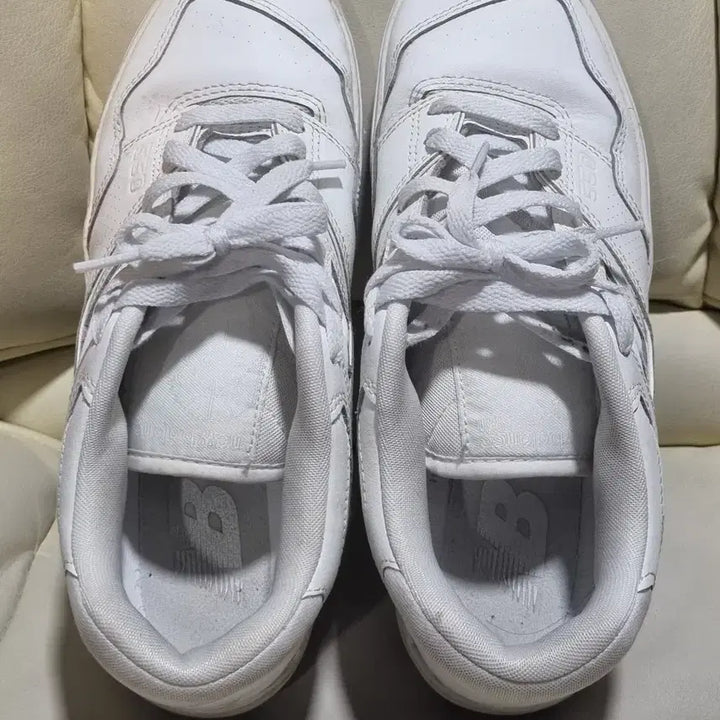 [BUNJANG] New Balance 550 Triple White Sneakers / [뉴발란스] 550 남여공용 운동화
