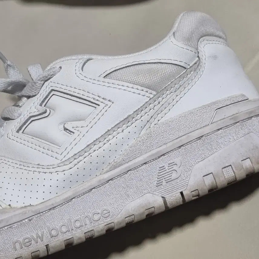 [BUNJANG] New Balance 550 Triple White Sneakers / [뉴발란스] 550 남여공용 운동화