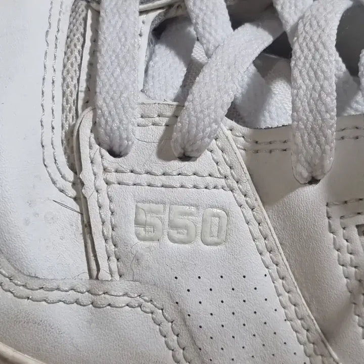 [BUNJANG] New Balance 550 Triple White Sneakers / [뉴발란스] 550 남여공용 운동화