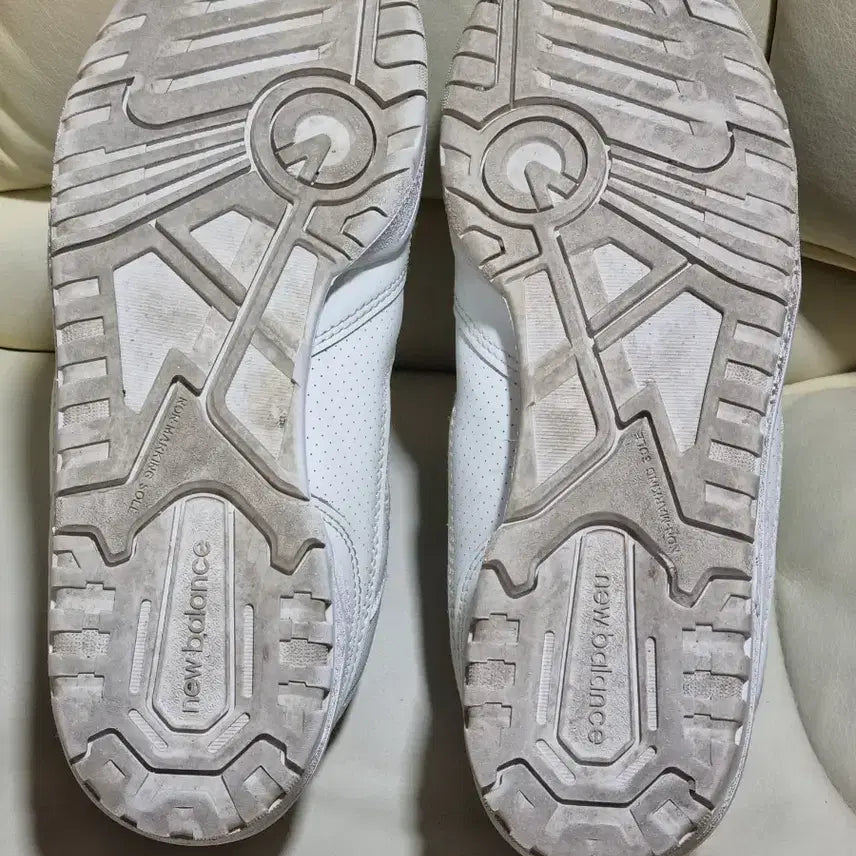 [BUNJANG] New Balance 550 Triple White Sneakers / [뉴발란스] 550 남여공용 운동화