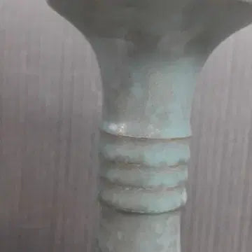 [BUNJANG] Song Dynasty Ru Ware Celadon Porcelain Vase Antique / 송 여요 천람유 현문 접구병 중국도자기 청자 골동품 미술품 수집품