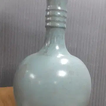 [BUNJANG] Song Dynasty Ru Ware Celadon Porcelain Vase Antique / 송 여요 천람유 현문 접구병 중국도자기 청자 골동품 미술품 수집품