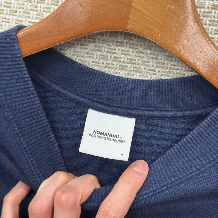 [BUNJANG] No.Manual Printing Logo Sweatshirt Men&