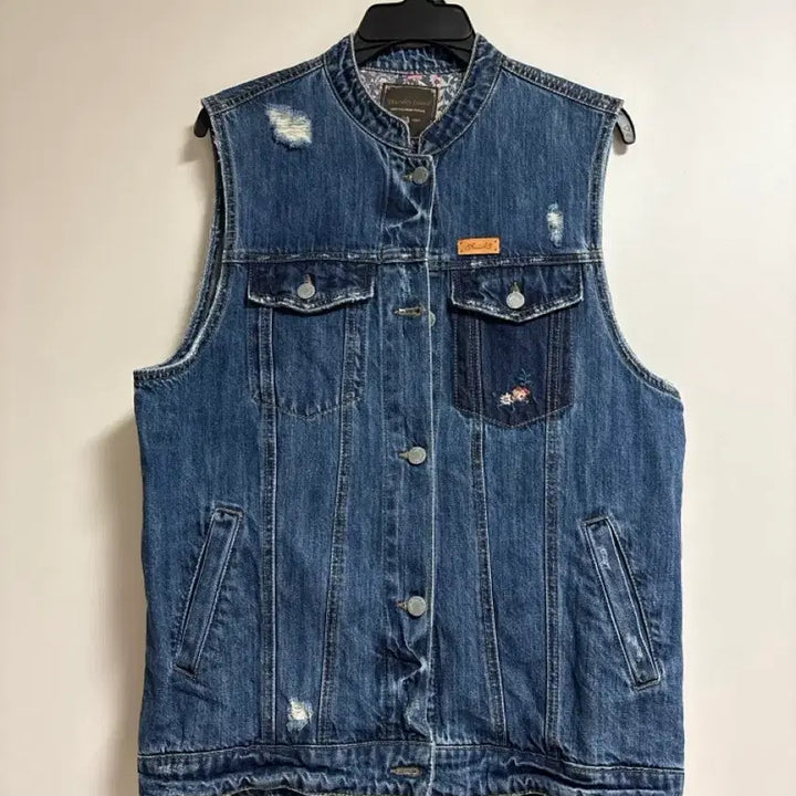 [BUNJANG] Thursday Island Denim Vest / 써스데이아일랜드 데님 베스트