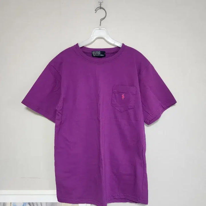 [SOLD OUT] 폴로 랄프로렌 포켓 반팔 티셔츠 퍼플,핑크,하늘