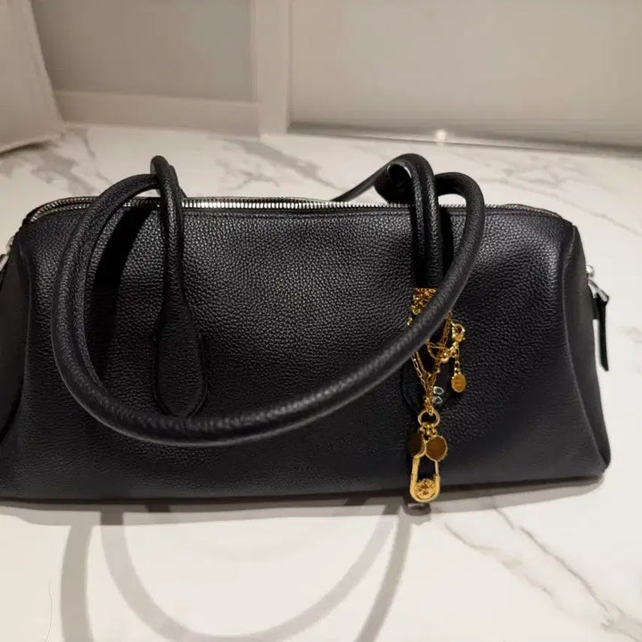 [BUNJANG] TIME Leather Shoulder Bag / TIME 레더 숄더백 블랙