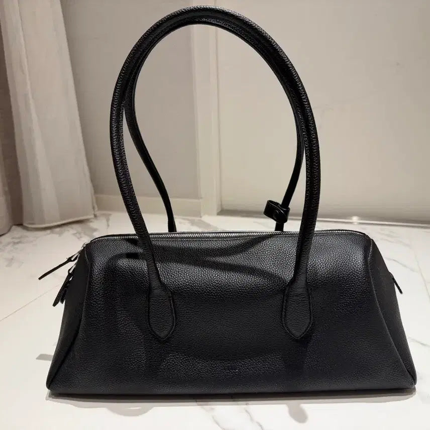 [BUNJANG] TIME Leather Shoulder Bag / TIME 레더 숄더백 블랙
