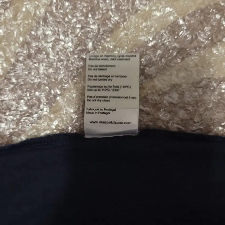[SOLD OUT] 메종키츠네 폭스 패치 반팔 네이비