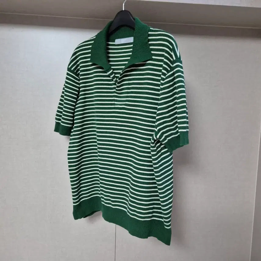 [SOLD OUT] 105)에잇세컨즈 남성 오픈카라 반팔