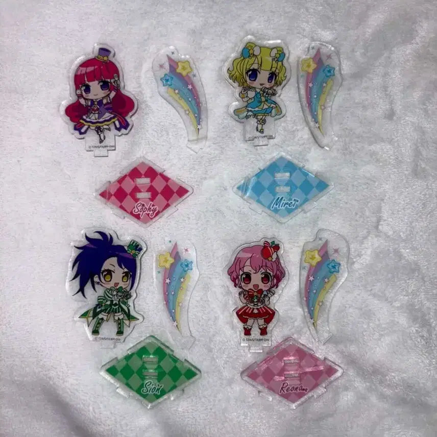 [BUNJANG] PriPara, Aikatsu, and Pretty Channel Acrylic, Gacha Bundle / 일괄) 프리파라 아이엠스타 아이카츠 아크릴 가챠