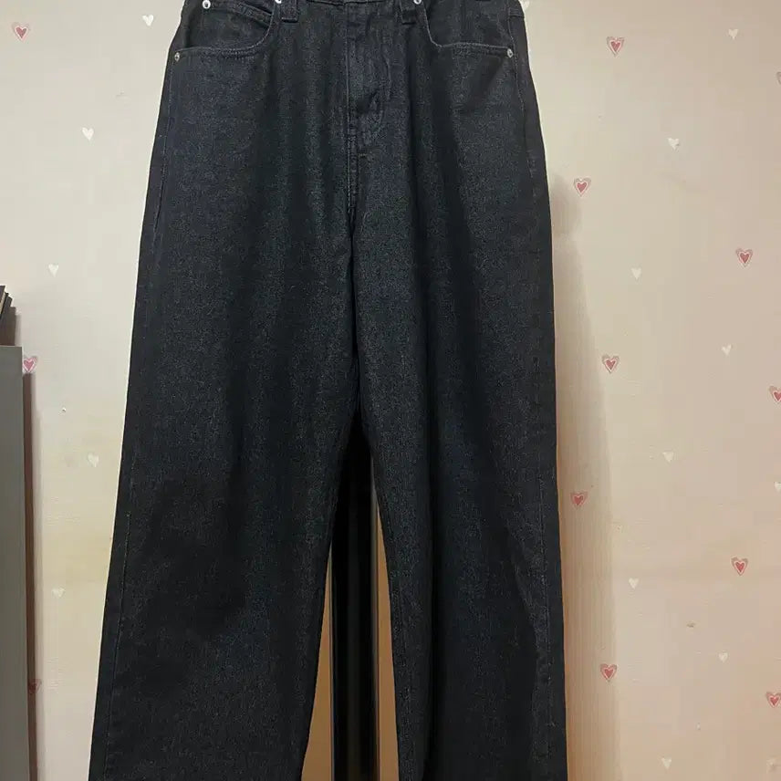 [SOLD OUT] 노운 블랙 와이드 데님 팬츠 wide denim pants