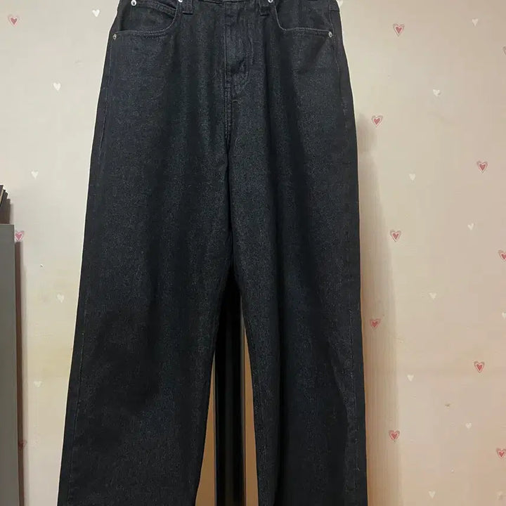 [SOLD OUT] 노운 블랙 와이드 데님 팬츠 wide denim pants