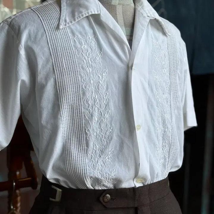 [BUNJANG] Vintage Guyabera Shirt M / 빈티지 구아야베라 셔츠 M