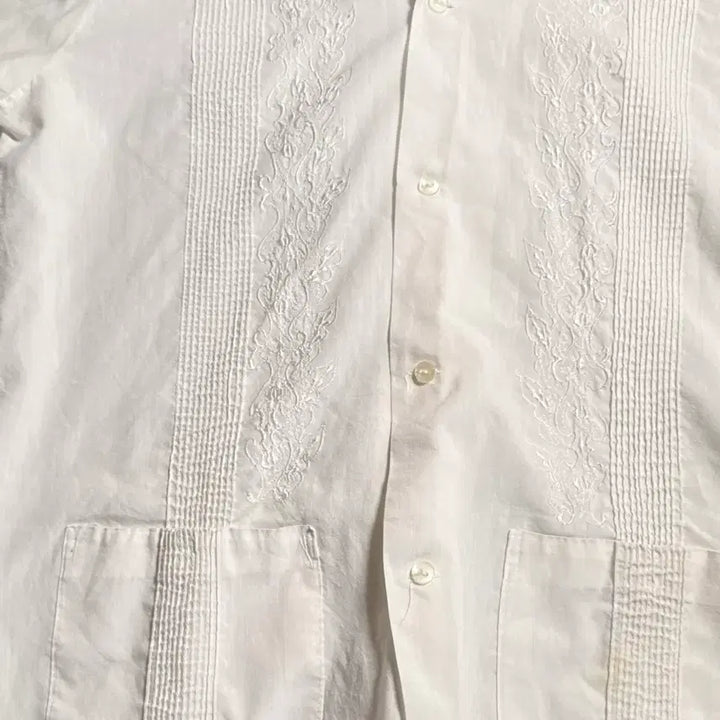 [BUNJANG] Vintage Guyabera Shirt M / 빈티지 구아야베라 셔츠 M
