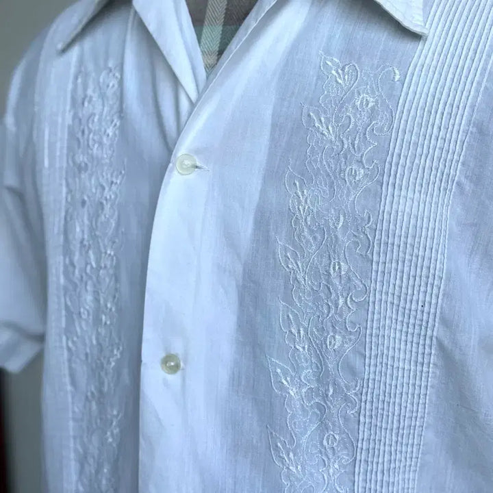 [BUNJANG] Vintage Guyabera Shirt M / 빈티지 구아야베라 셔츠 M