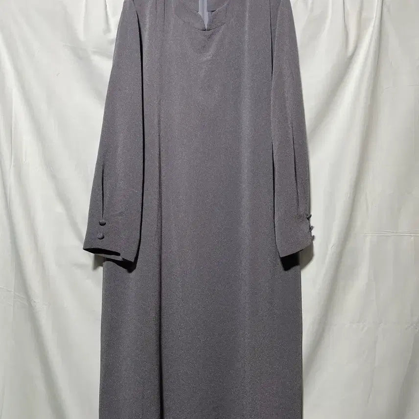 [BUNJANG] Simple Long Box Fit Dress / 초특가새)심플 롱 원피스.아방.박스핏