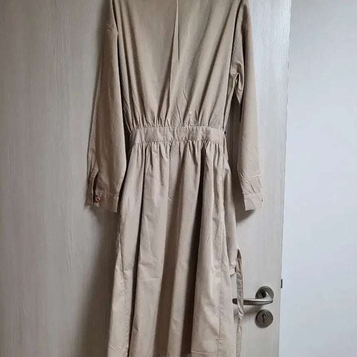 [BUNJANG] Bluemine Wrap Shirt Dress / 블루민 랩 셔츠 원피스