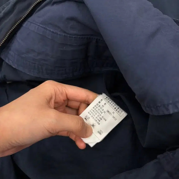 [BUNJANG] Polo Ralph Lauren Military Field Jacket Navy (XL) / 00s 폴로 밀리터리 야상자켓 네이비 (XL)