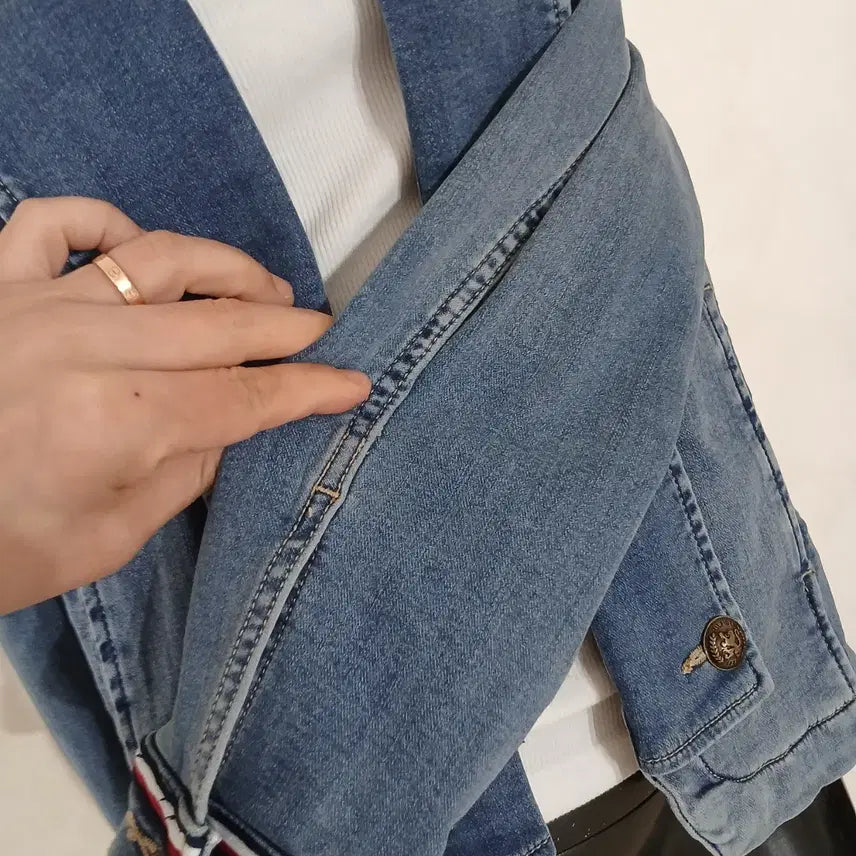 [BUNJANG] Tommy Hilfiger Denim Jacket / 020 타미힐피거 데님 자켓