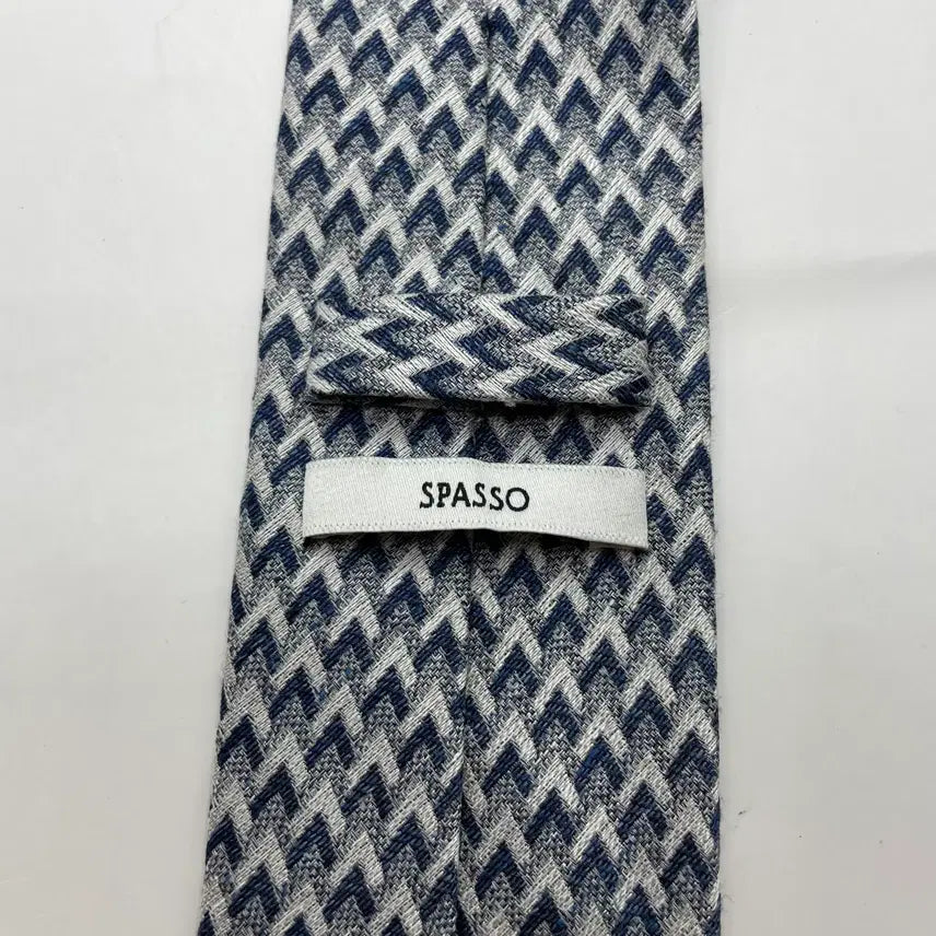 [BUNJANG] Spasso Patterned Necktie / 스파쏘 패턴 넥타이