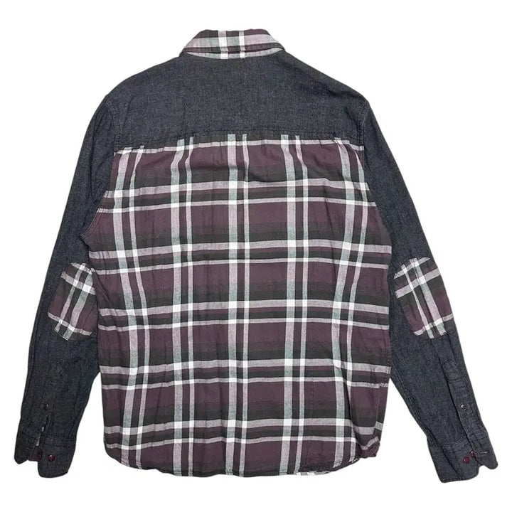 [BUNJANG] 833 Series Check Long Sleeve Shirt (105) / 833. 시리즈 체크 긴팔셔츠(105)