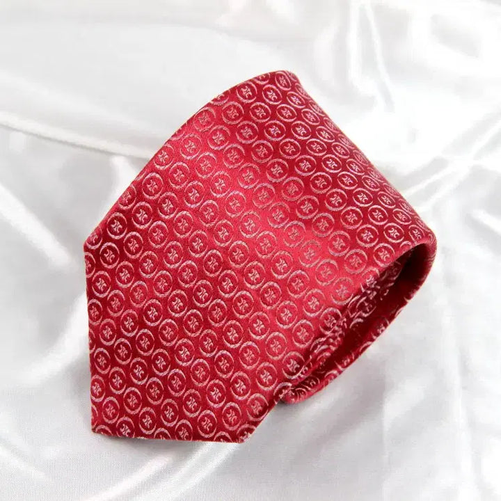 [BUNJANG] Celine Embroidered Silk Tie / 셀린느 8.9cm A등급 인기 셀린 자수 명품 넥타이 CELINE