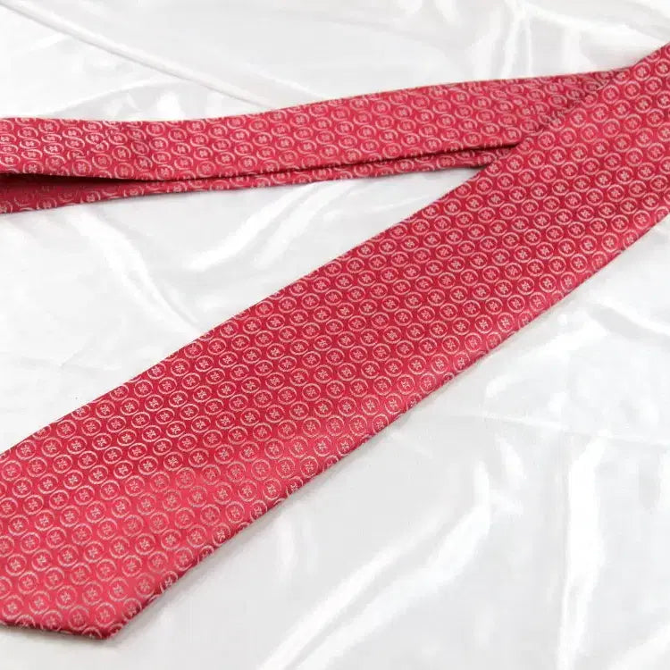 [BUNJANG] Celine Embroidered Silk Tie / 셀린느 8.9cm A등급 인기 셀린 자수 명품 넥타이 CELINE