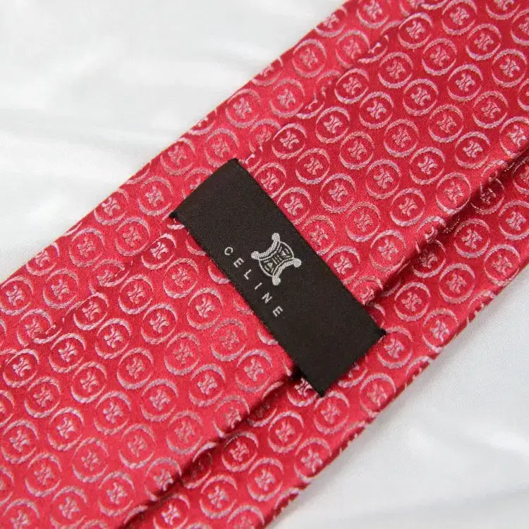 [BUNJANG] Celine Embroidered Silk Tie / 셀린느 8.9cm A등급 인기 셀린 자수 명품 넥타이 CELINE