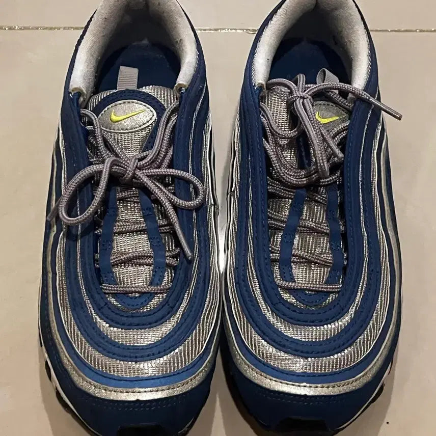 [BUNJANG] Nike Air Max 97 Navy/Silver Sneakers / 나이키 에어맥스 97 네이비/실버 운동화
