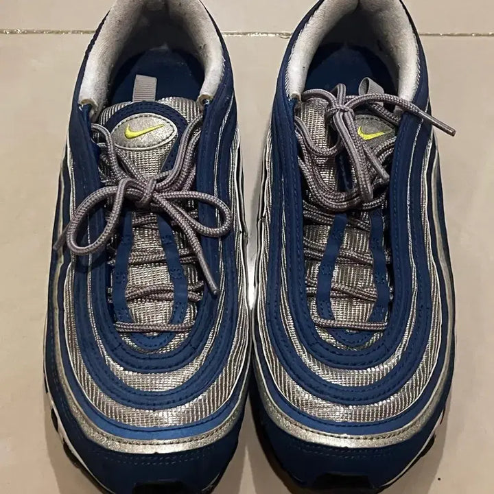 [BUNJANG] Nike Air Max 97 Navy/Silver Sneakers / 나이키 에어맥스 97 네이비/실버 운동화