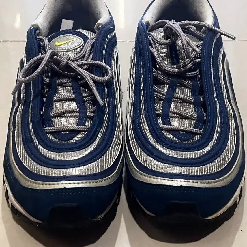 [BUNJANG] Nike Air Max 97 Navy/Silver Sneakers / 나이키 에어맥스 97 네이비/실버 운동화