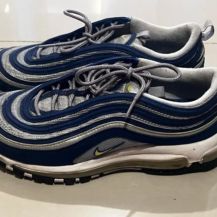 [BUNJANG] Nike Air Max 97 Navy/Silver Sneakers / 나이키 에어맥스 97 네이비/실버 운동화