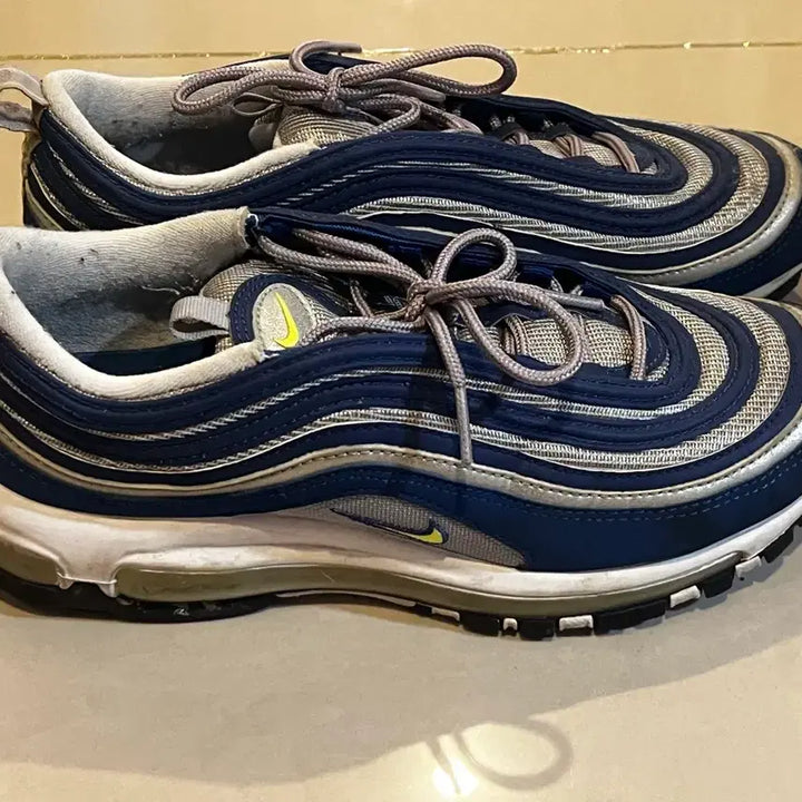 [BUNJANG] Nike Air Max 97 Navy/Silver Sneakers / 나이키 에어맥스 97 네이비/실버 운동화