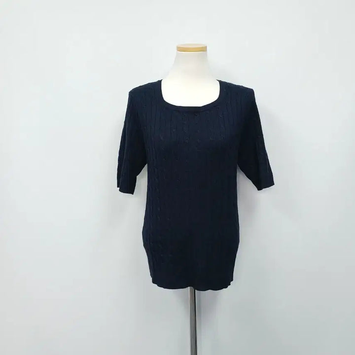 [BUNJANG] The Izzat 23SS Square Neck Knit Top / 더아이젤 23SS 반팔 스퀘어넥 니트 55