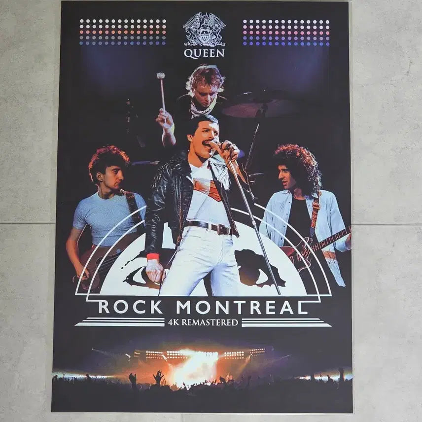 [BUNJANG] Queen Montreal Main Poster / 퀸 락 몬트리올 메인 포스터