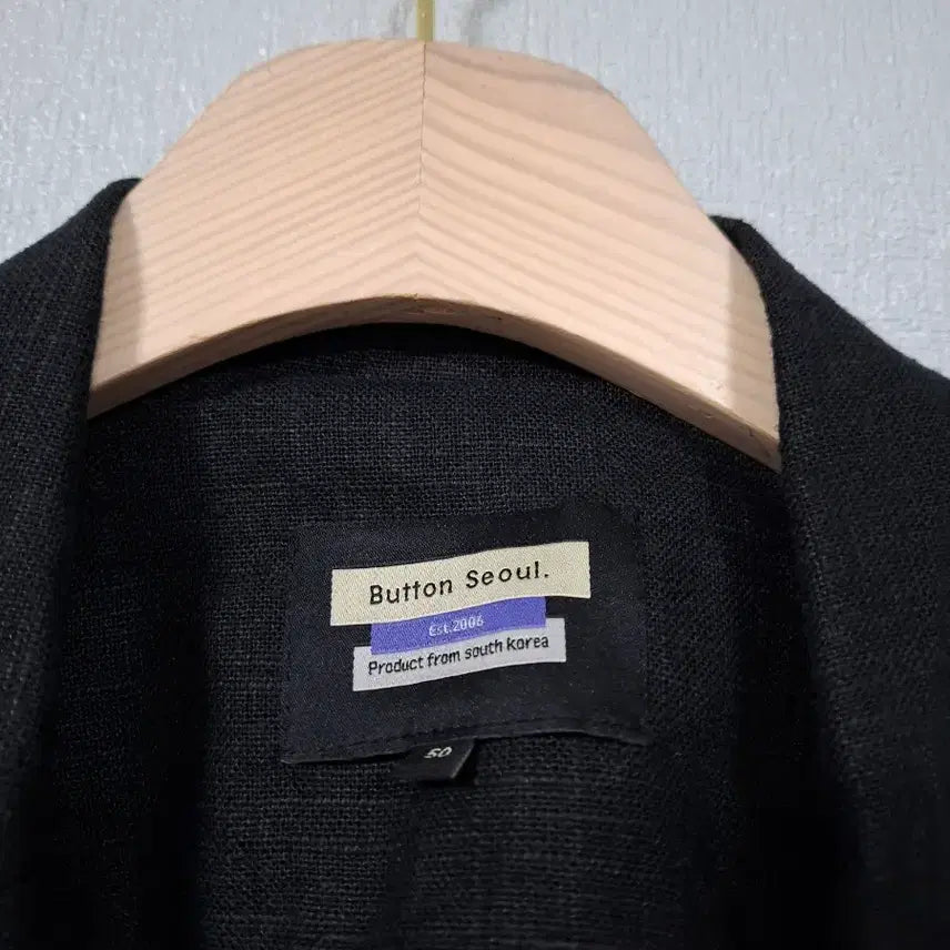 [BUNJANG] Button Seoul Oversized Linen Jacket / 버튼서울 오버핏 린넨쟈켓 50사이즈