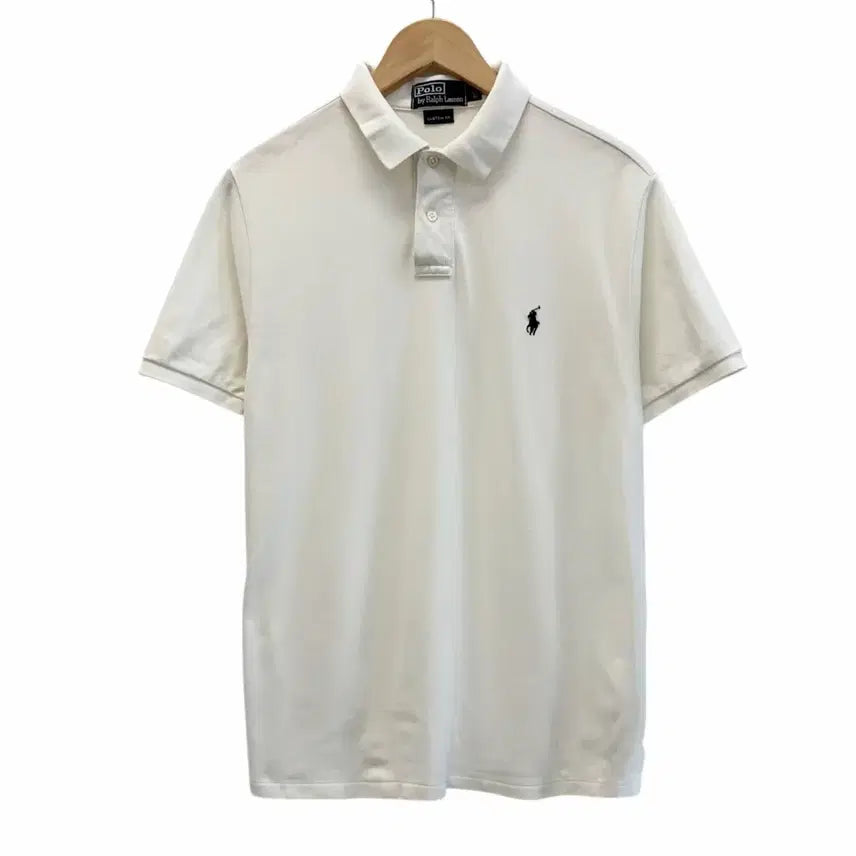 [SOLD OUT] 폴로 반팔 피케티 화이트 (L)