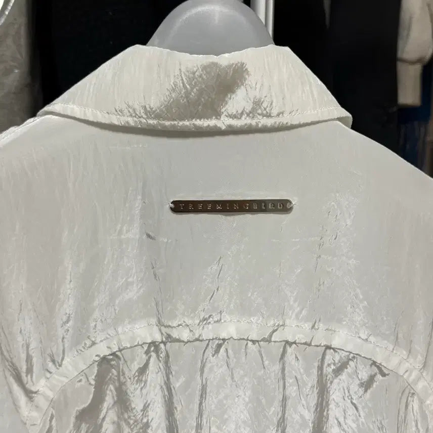 [SOLD OUT] 트리밍버드 Airy Sheer Shirring Jumper [White]