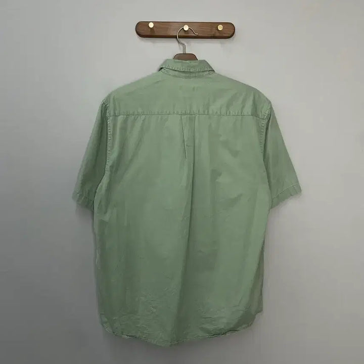 [BUNJANG] Polo Ralph Lauren Pastel Green Short Sleeve Shirt / 폴로 랄프로렌 파스텔 그린 반팔 셔츠 H2456