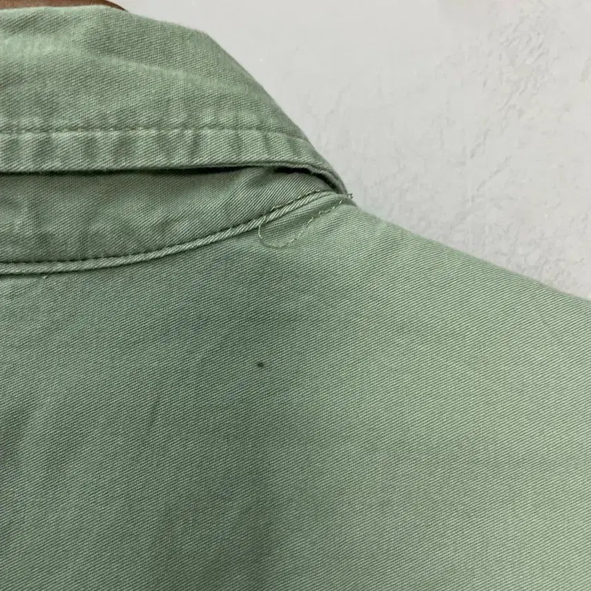 [BUNJANG] Polo Ralph Lauren Pastel Green Short Sleeve Shirt / 폴로 랄프로렌 파스텔 그린 반팔 셔츠 H2456