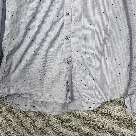 [BUNJANG] ZIG Dot Light Blue Shirt 100 / 지이크 도트 라이트 블루 셔츠 100